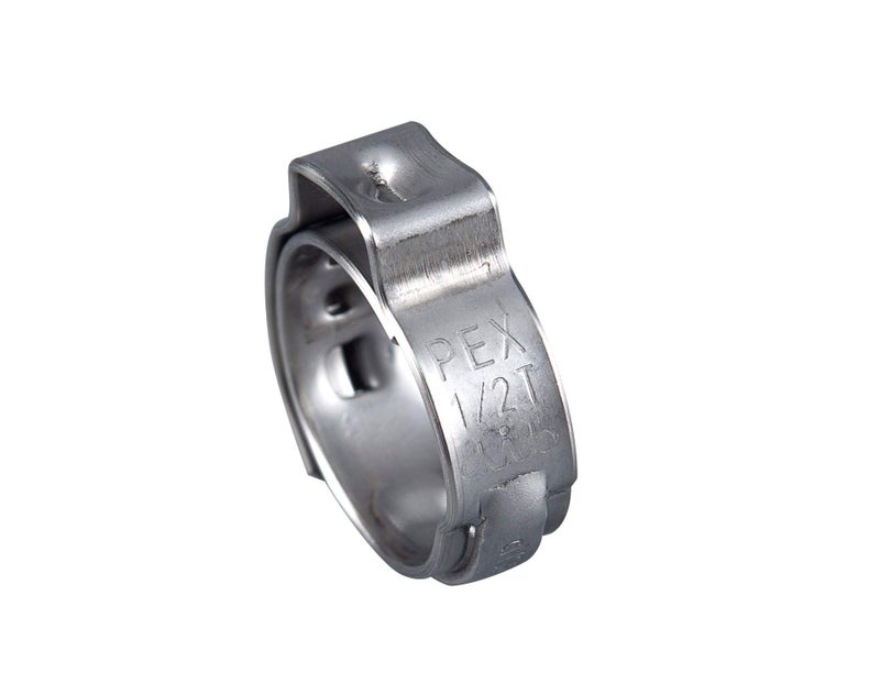 EFIELD (Pack of 100) EFIELD 1/2-inch Stainless Steel Pex Cinch Clamp Rings for Pex Tubing Pipes,(CLAMP016) - Image 2
